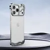 Aluminum Alloy Irregular Shape Frameless Phone Case (iPhone Compatible)