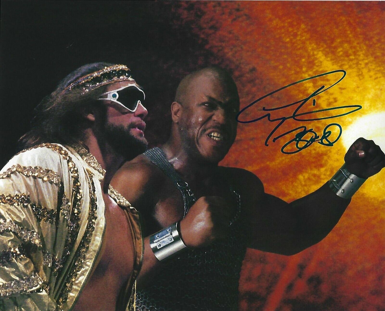 Tiny Lister Zeus Signed 8x10 Photo Poster painting Autograph WWE Macho Man Randy Savage Picture