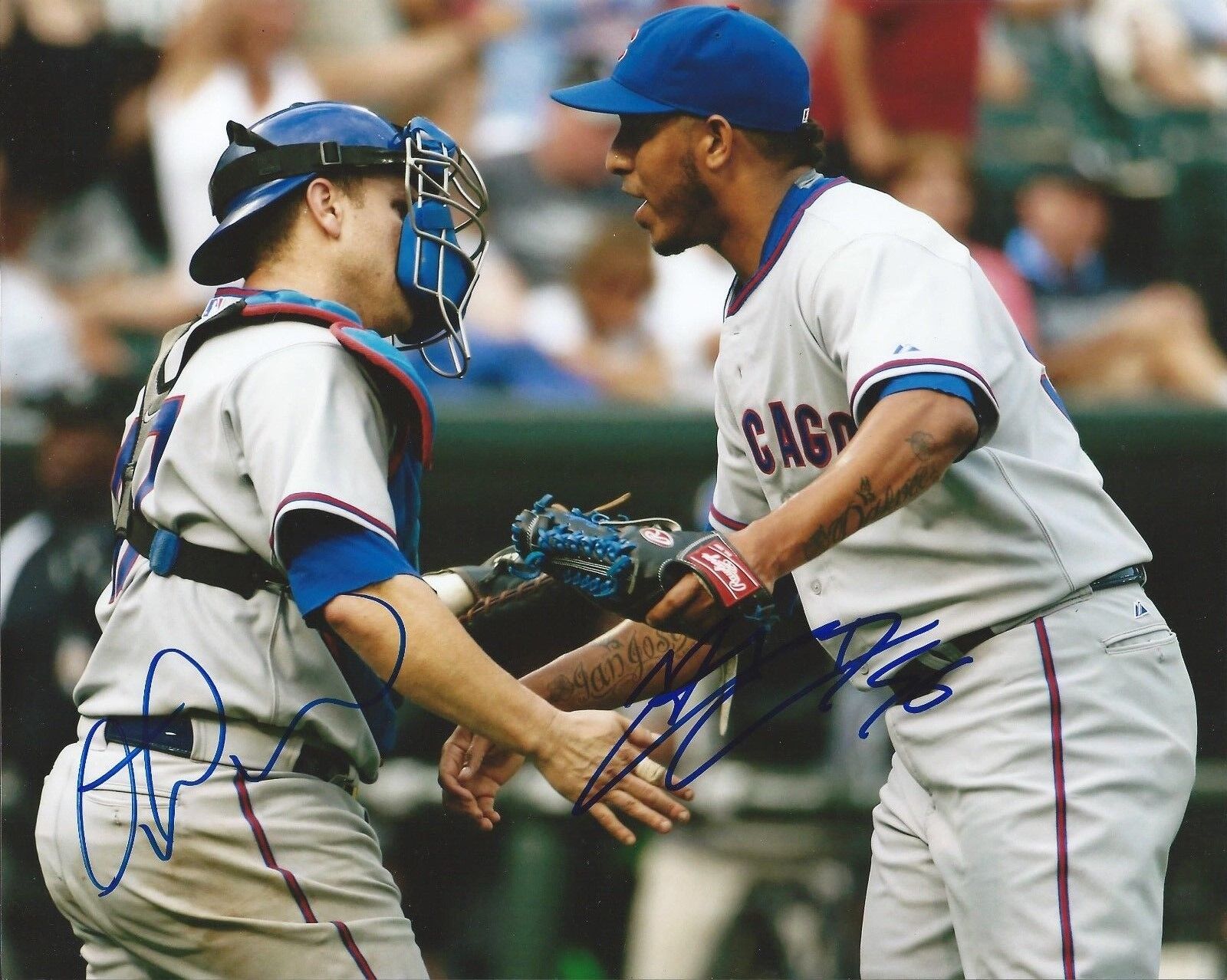 MIGUEL MONTERO & HECTOR RONDON signed autographed CHICAGO CUBS 8X10 Photo Poster painting w/COA