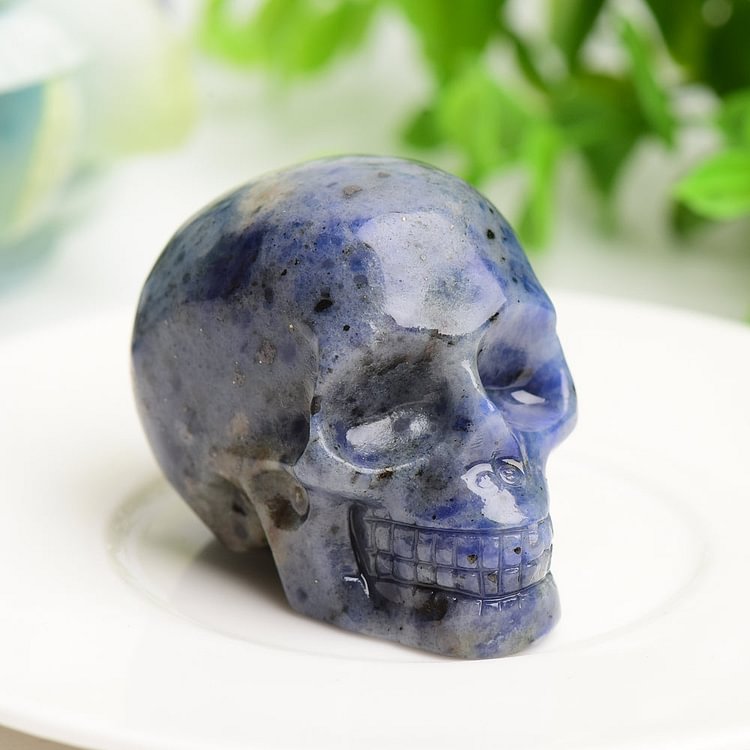 Crystal Skull Carving for Halloween