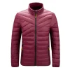 Light Padded O-Neck Jacket