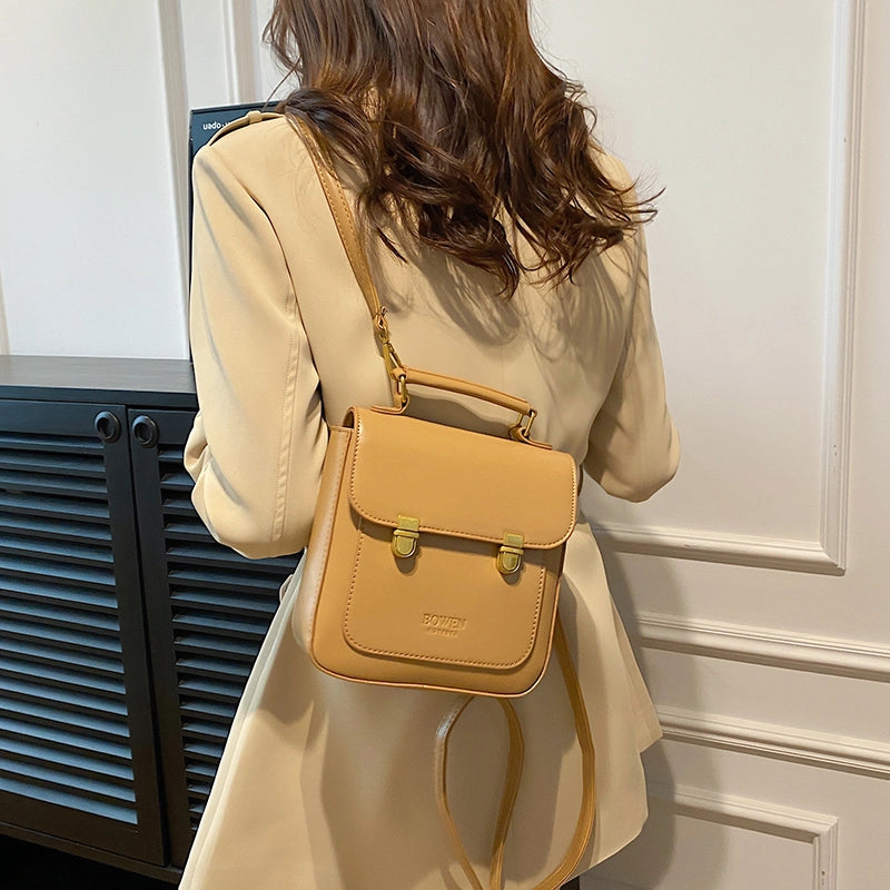 Medium Solid Color Casual Daily Shopping Women’s Backpack