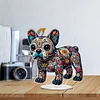 Diamond Painting Acrylic Dog Desktop Ornament Rhinestones Decorations for Adults