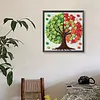 Summer Green Button Tree DIY Button Art Painting Kit 30x30cm