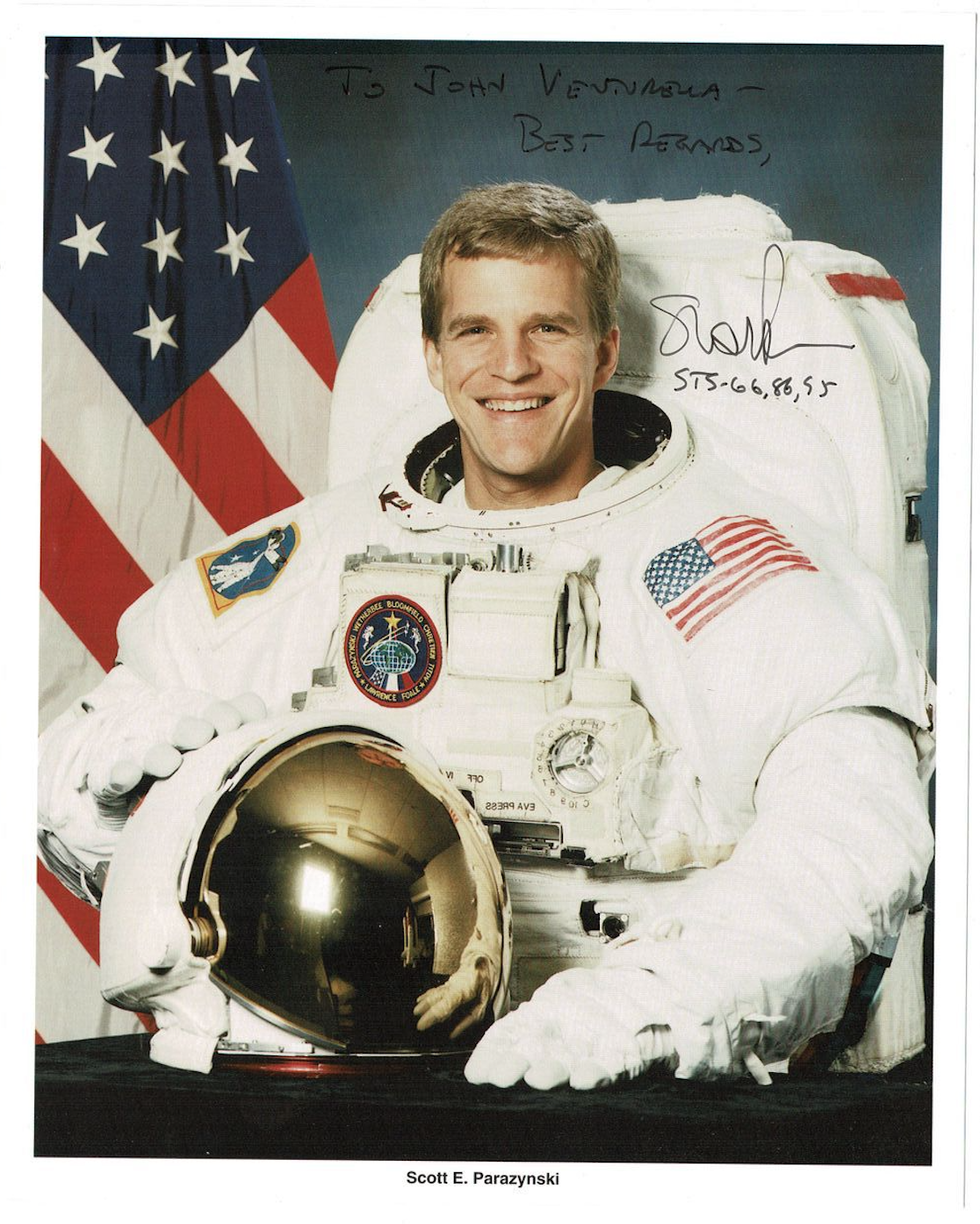 Scott Parazynski signed autographed NASA 8x10 Photo Poster painting! AMCo Authenticated! 5808