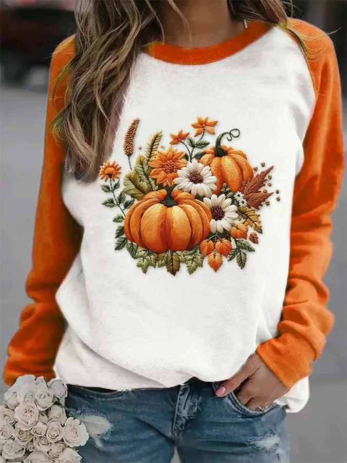 Women's Fall Thanksgiving Sweatshirt 