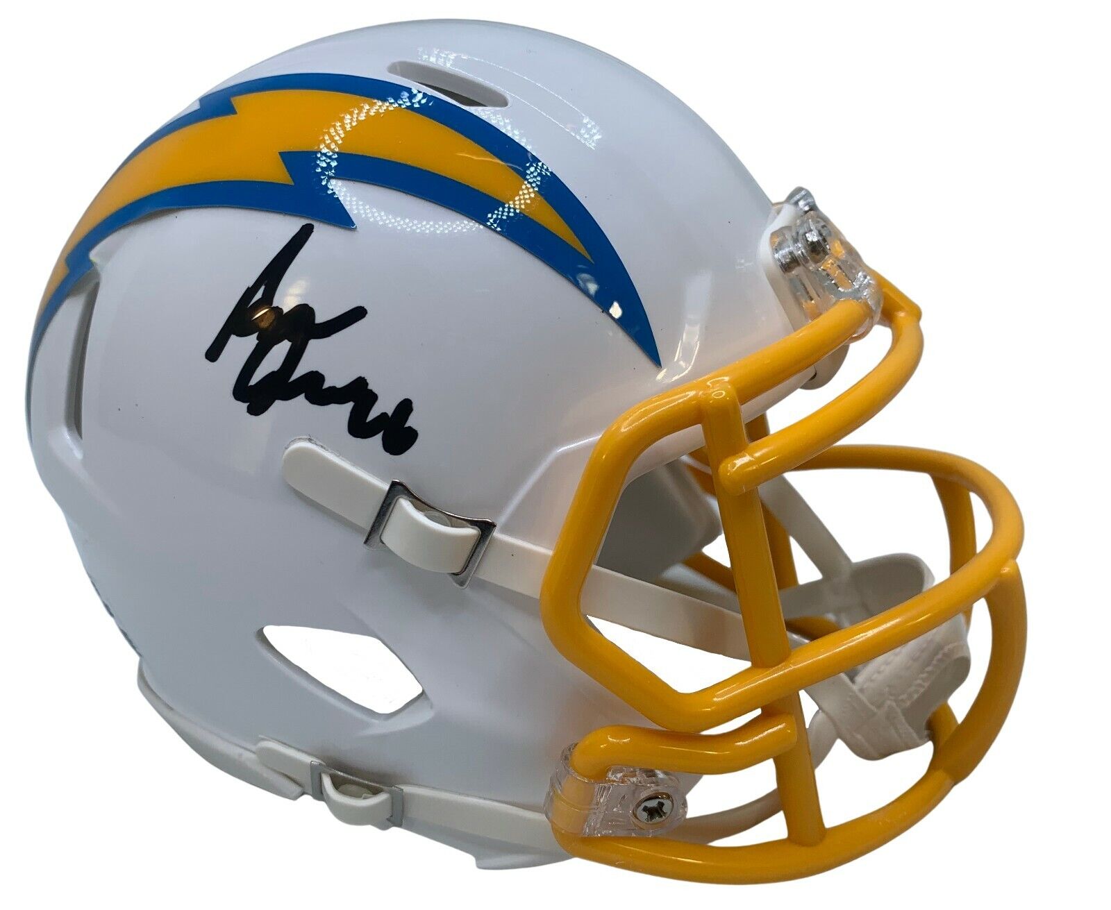 Asante Samuel Jr. autographed signed mini helmet NFL Los Angeles Chargers JSA