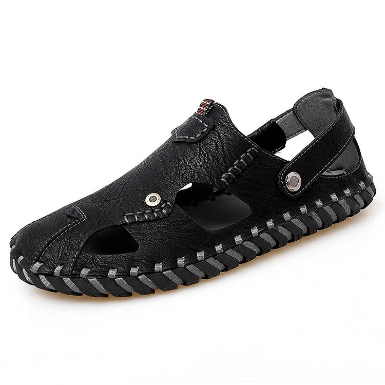 Men Casual Non Slip Hard Wearing Brief Hand Made Outdoor Sandals