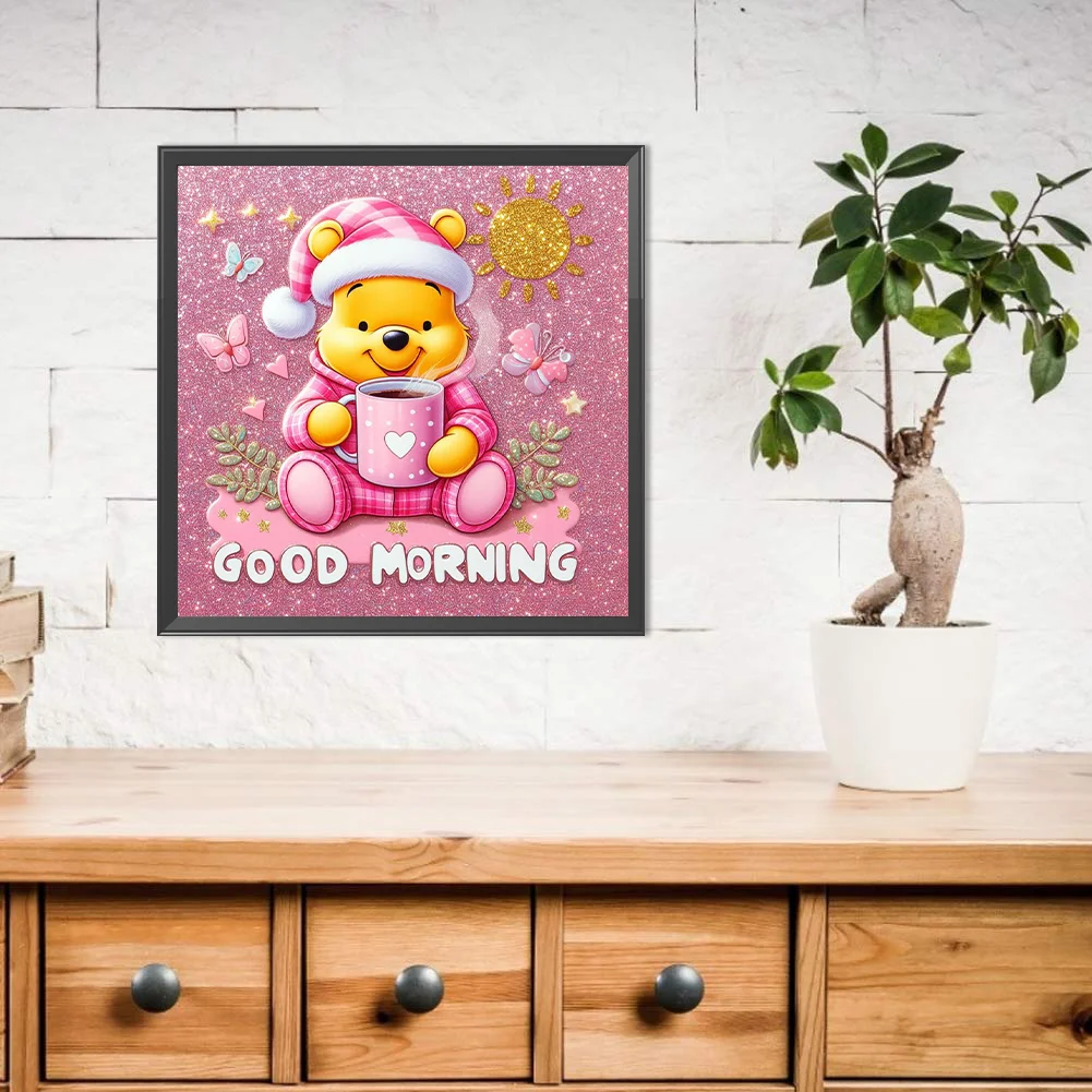 Diamond Painting - Full Round Drill - Winnie the Pooh(Canvas|40*40cm)