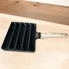 5 Grids Sausage Pan Hot Dog Maker Hot Dog Mold Pan for Outdoor Kitchen Breakfast