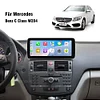 Ugode Mercedes Benz C Class 2007-2014 year W204 S204 Apple CarPlay Android Auto Display Monitor Upgrade Autoradio Stereo 