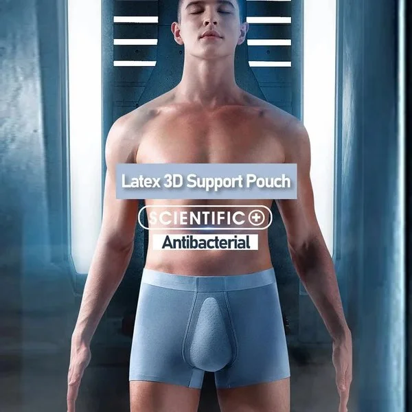 Musedesire 🧊Summer hot sale🧊Men‘s Organic Latex Support Pouch Trunks
