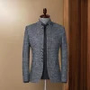 Men's Stand Collar Casual Blazer