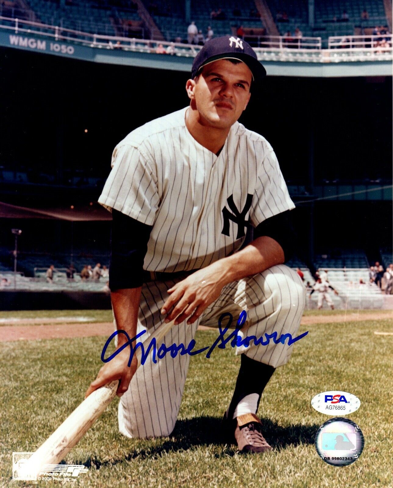 Moose Skowron autographed signed MLB New York Yankees 8x10 Photo Poster painting PSA COA