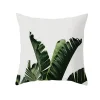 Green Plants Printed Home Living Creative Sofa Cushion Pillow Cover