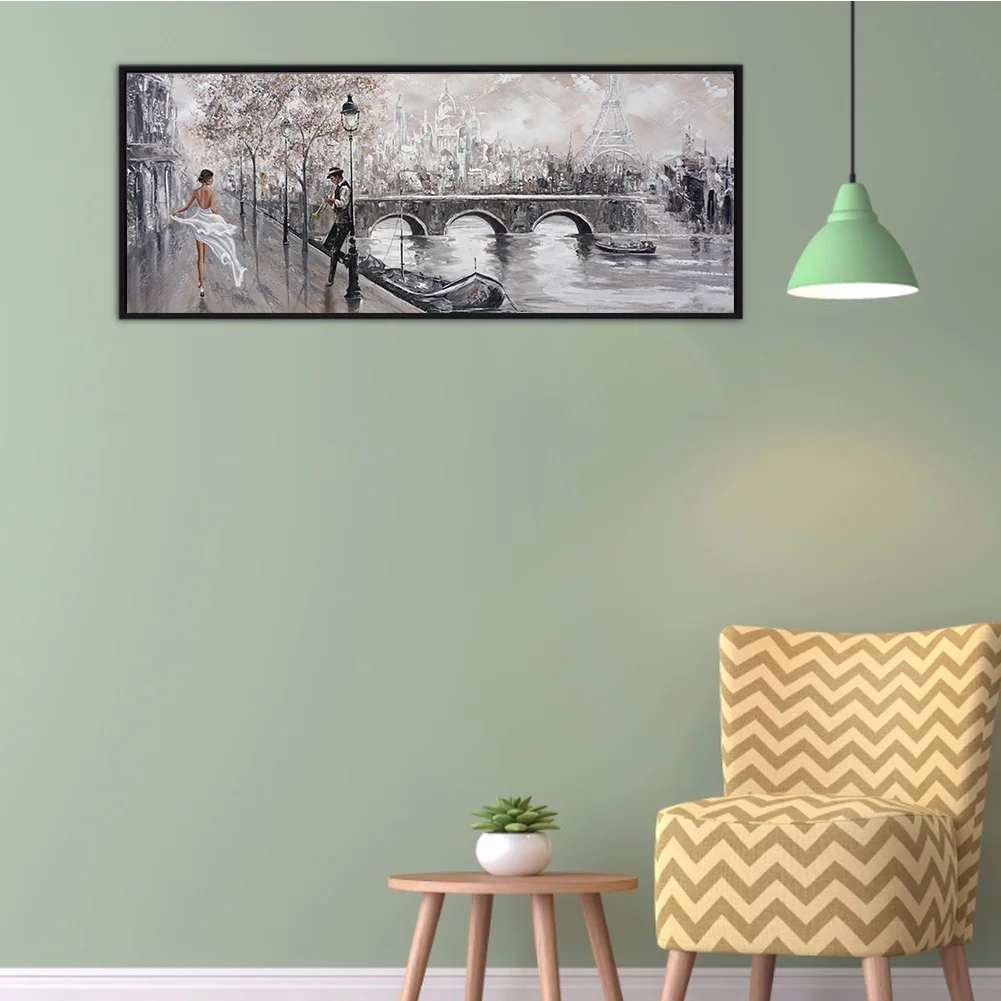 Diamond Painting - Full Round Drill - Street View(70*30cm)