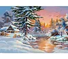 Snow Scene | Full Round Diamond Painting Kits