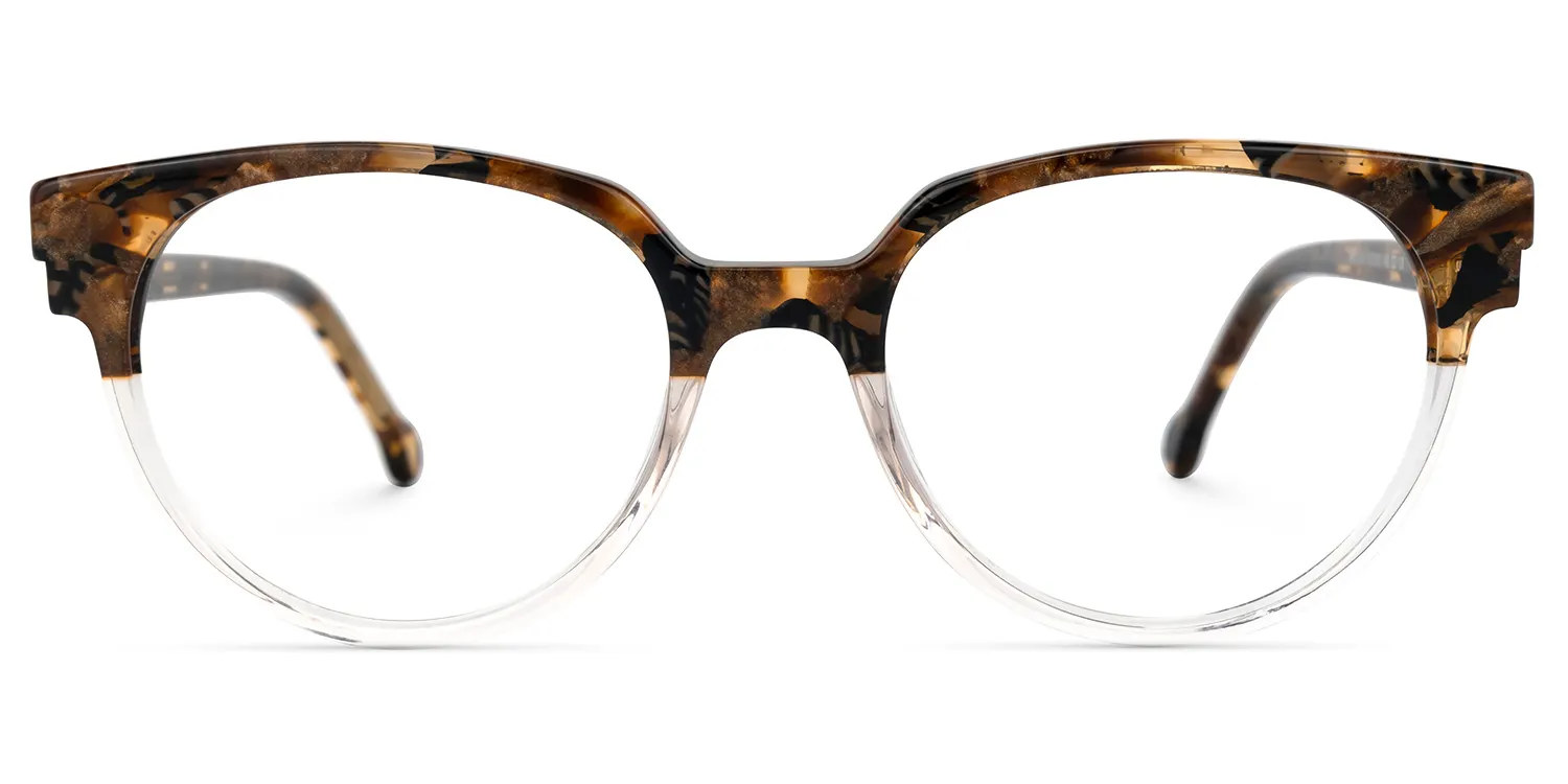 Hale Braun-Tortoise Cateye Brille Braun-Tortoise