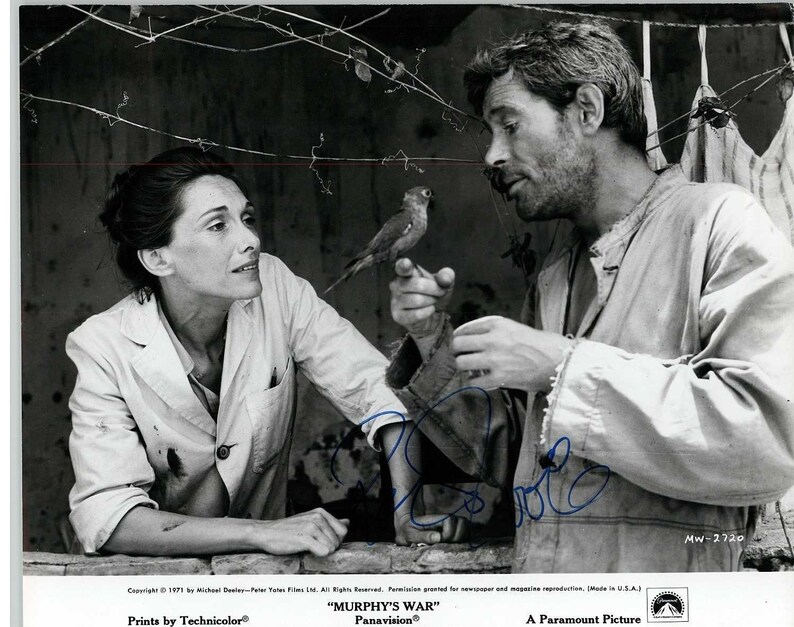 Peter O'Toole (d. 2013) Signed Autographed VintageMurphy's War