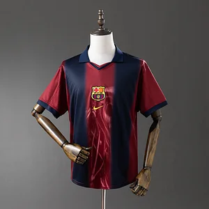 2025 Barcelona Travis Scott Home RetroSkeleton Jersey