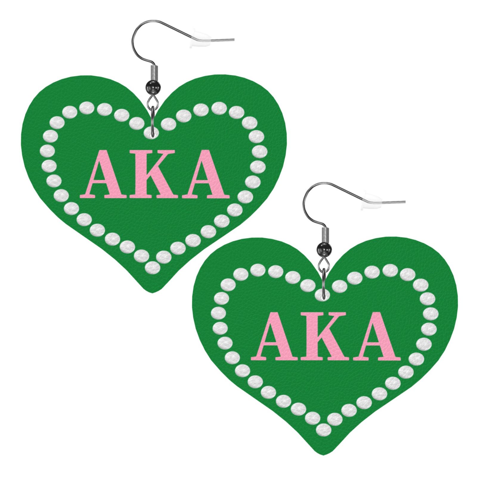 Fashionable heart earrings