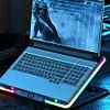 Laptop Cooling Pad with 5 Quiet Fans RGB Notebook Stand for 11-17.3 Inch Laptops