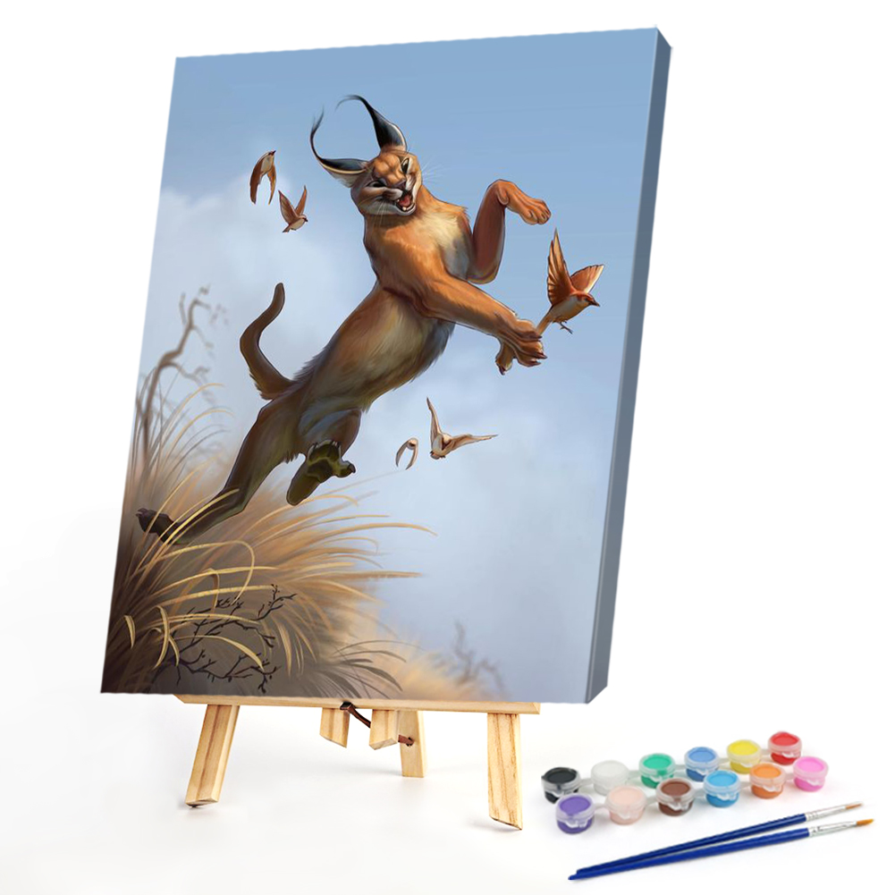 

40*50CM - Paint By Numbers - Lynx, 501 Original