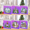 6pcs DIY Diamond Painting Grußkarte Set für Urlaub Segen Weihnachtsgeschenk