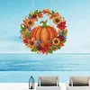 Autumn Halloween DIY Diamond Painting Acrylic Special Shape Pendant Hanging Kit