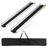 [US Local Warehouse] 8 Feet Retractable Wheelchair Ramp 94x7.4inch Handicap Ramp 661LBS Capacity Wheel Chair Ramps for Home Entry Steps Stairs Doorways