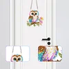 uk.everydayedeals DIY Diamond Painting Mini Size Hanging Ornament - Owl