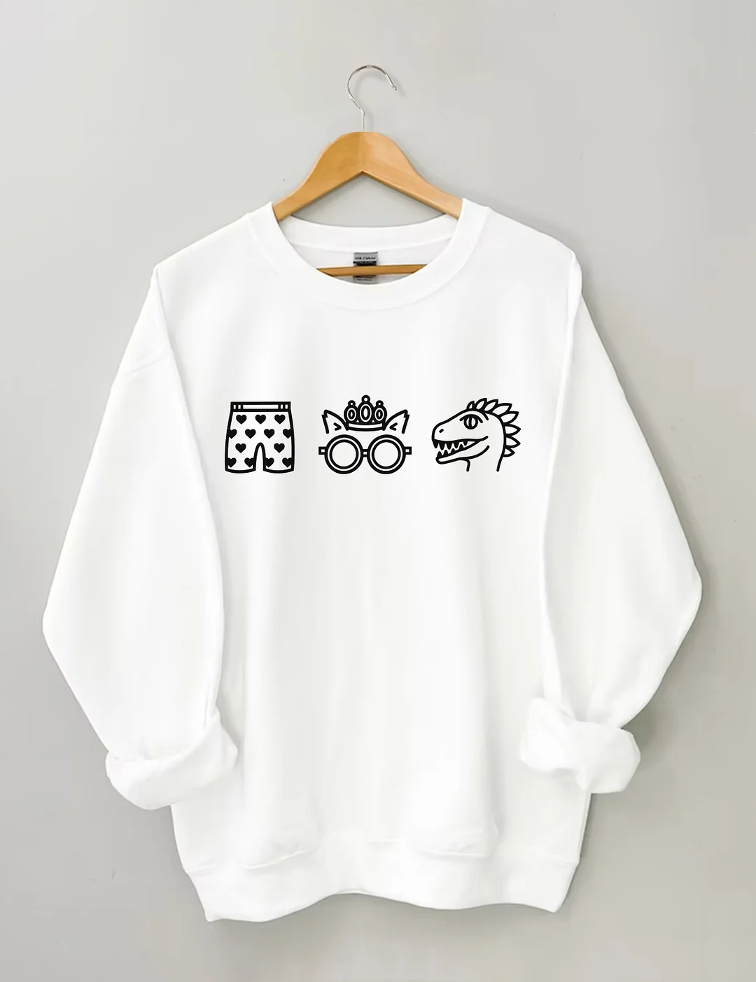 Carl's Heart Sweatshirt