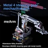 Assemble the robotic arm DIY four degrees of freedom for Arduino maker kit