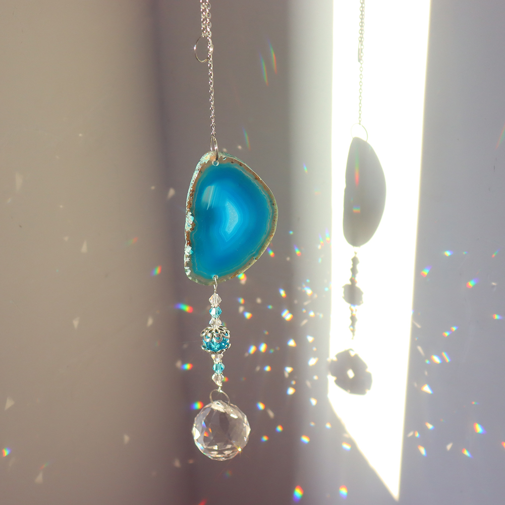 

Blue Ball - Art Crystal Suncatcher, 501 Original