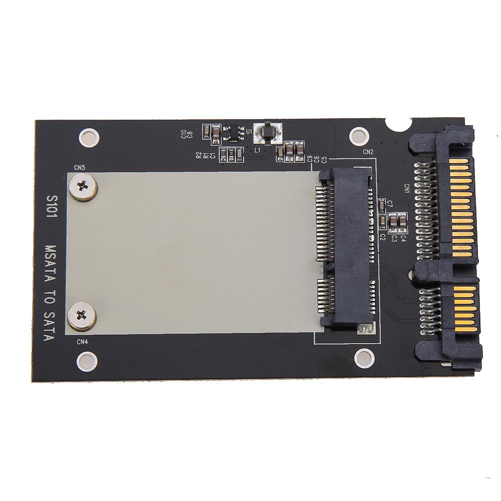 

mSATA SSD to 2.5in SATA Convertor Adapter Card Computer Transition Card, 501 Original