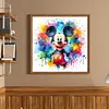 Mickey Splash - 18CT Stamped Cross Stitch 25*25cm tapestrymarket