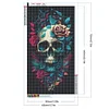 Diamond Painting -Full Round Drill Skull(70*40 CM)