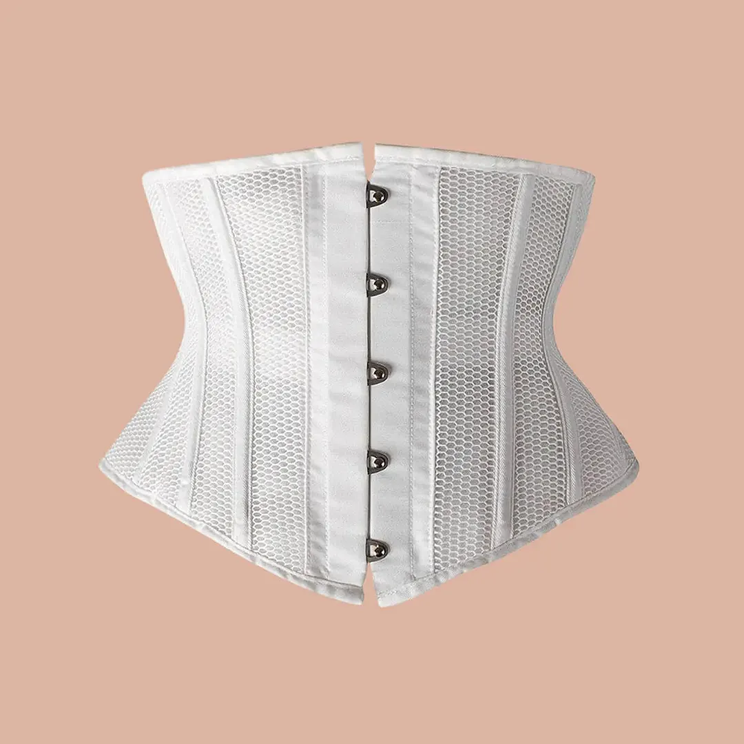  Short Torso Underbust Waist Training Corset Hourglass Body Shaper
