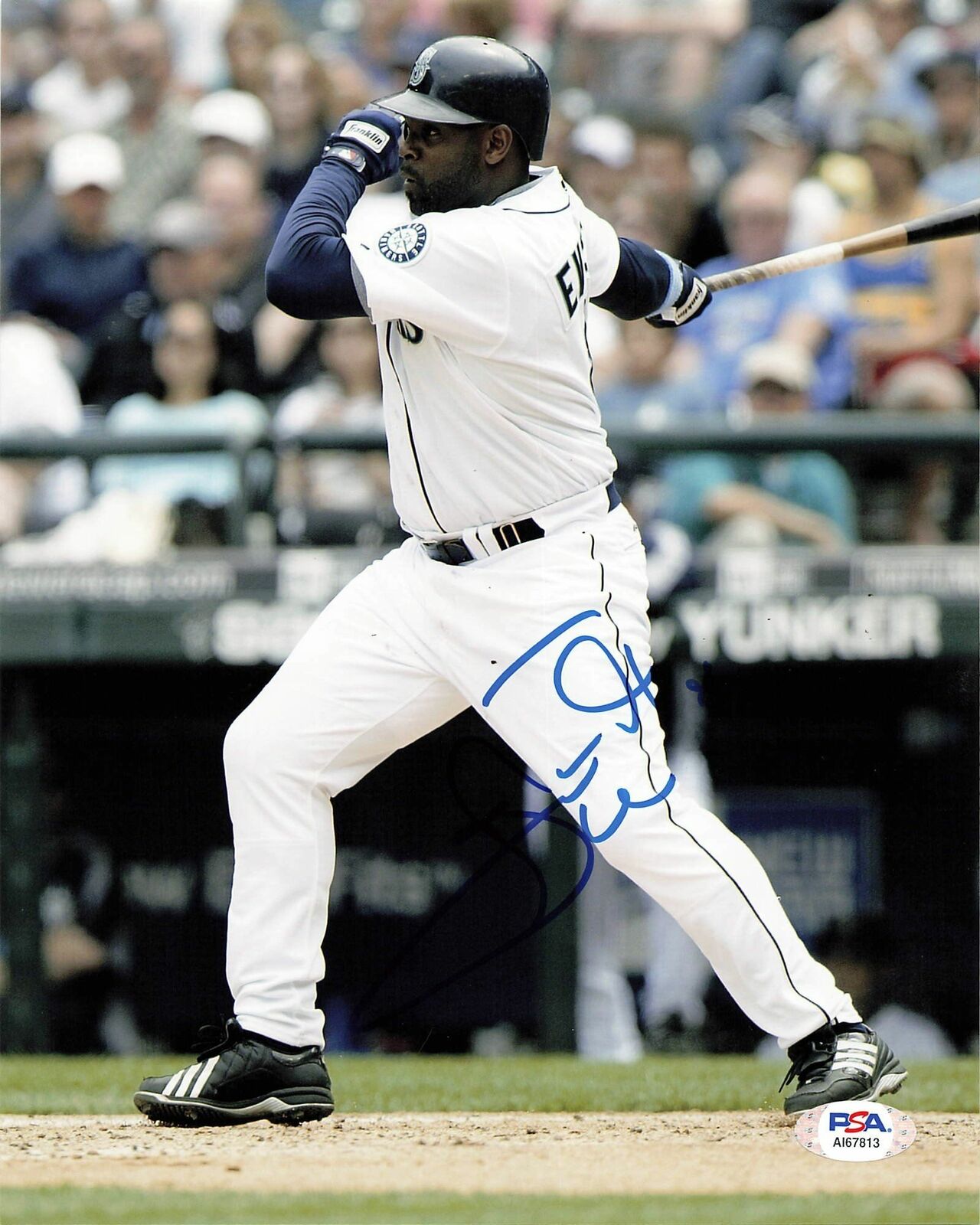 Carl Everett signed 8x10 Photo Poster painting PSA/DNA Seattle Mariners Autographed