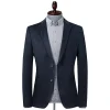 Solid Color New Stretch Men's Casual Blazer