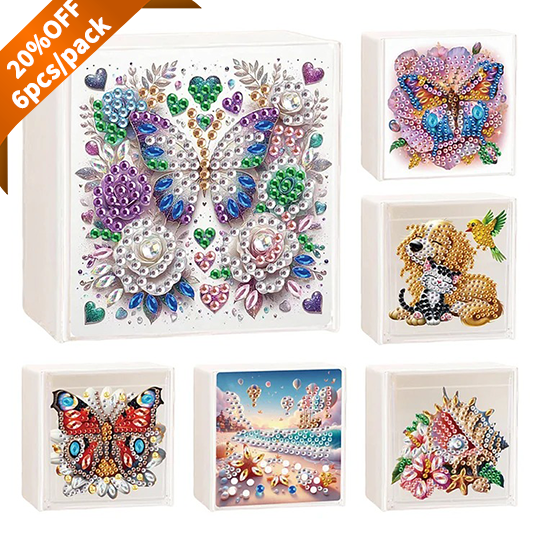 DIY Diamond Painting Storage Organizer Wall Mount Diamond Art Organizer Box