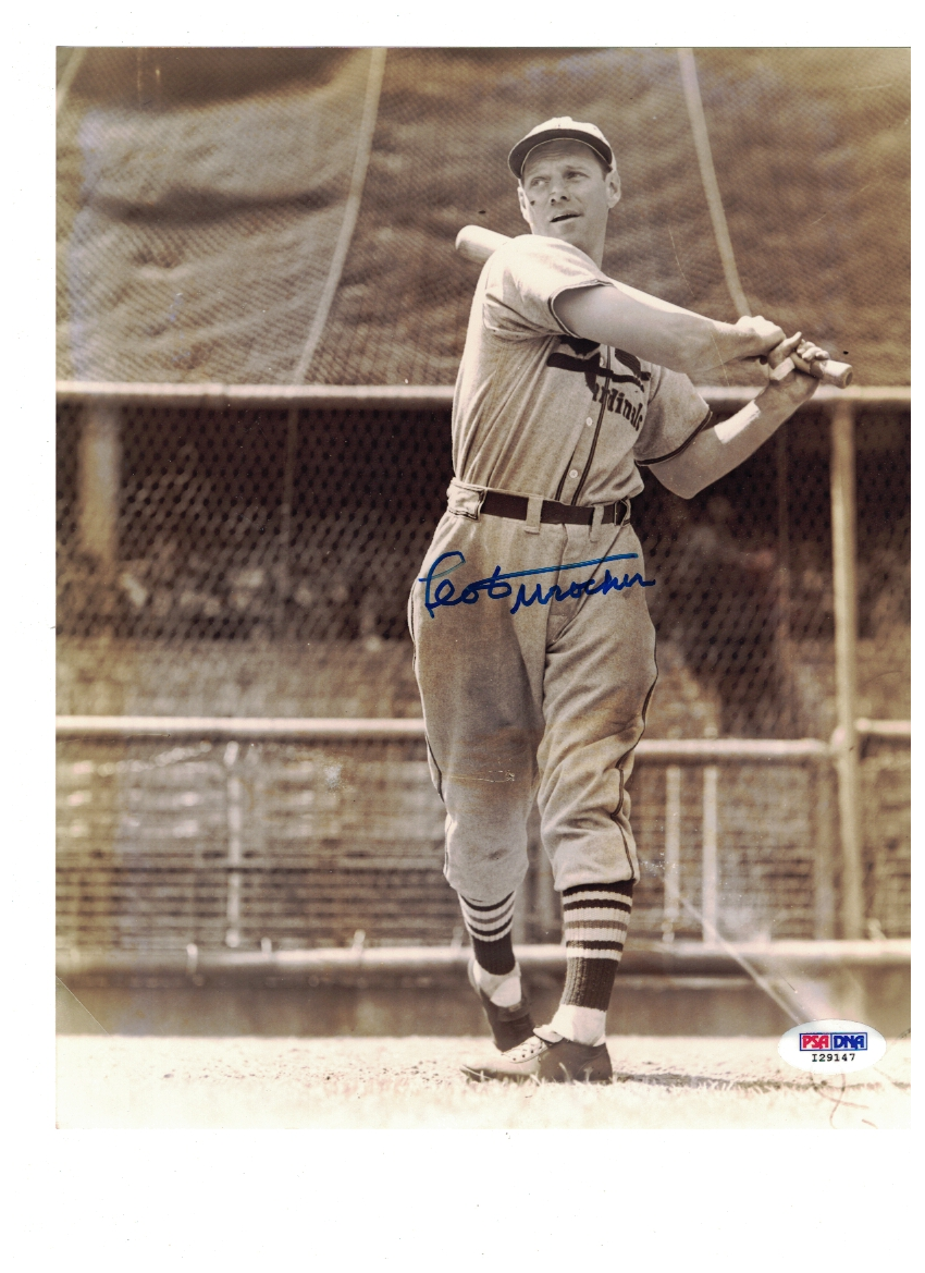 Leo Durocher St. Louis Cardinals Signed 8x10 Photo Poster painting PSA/DNA Sticker Only