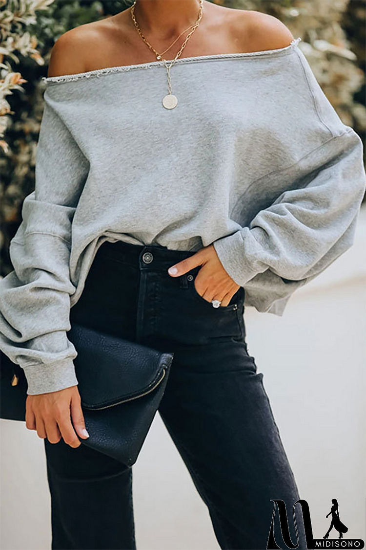 Up And Away Off Shoulder Hoodie