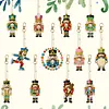 12pcs Holiday Soldier Decor Double-Sided DIY Diamond Painting Keychain Kit