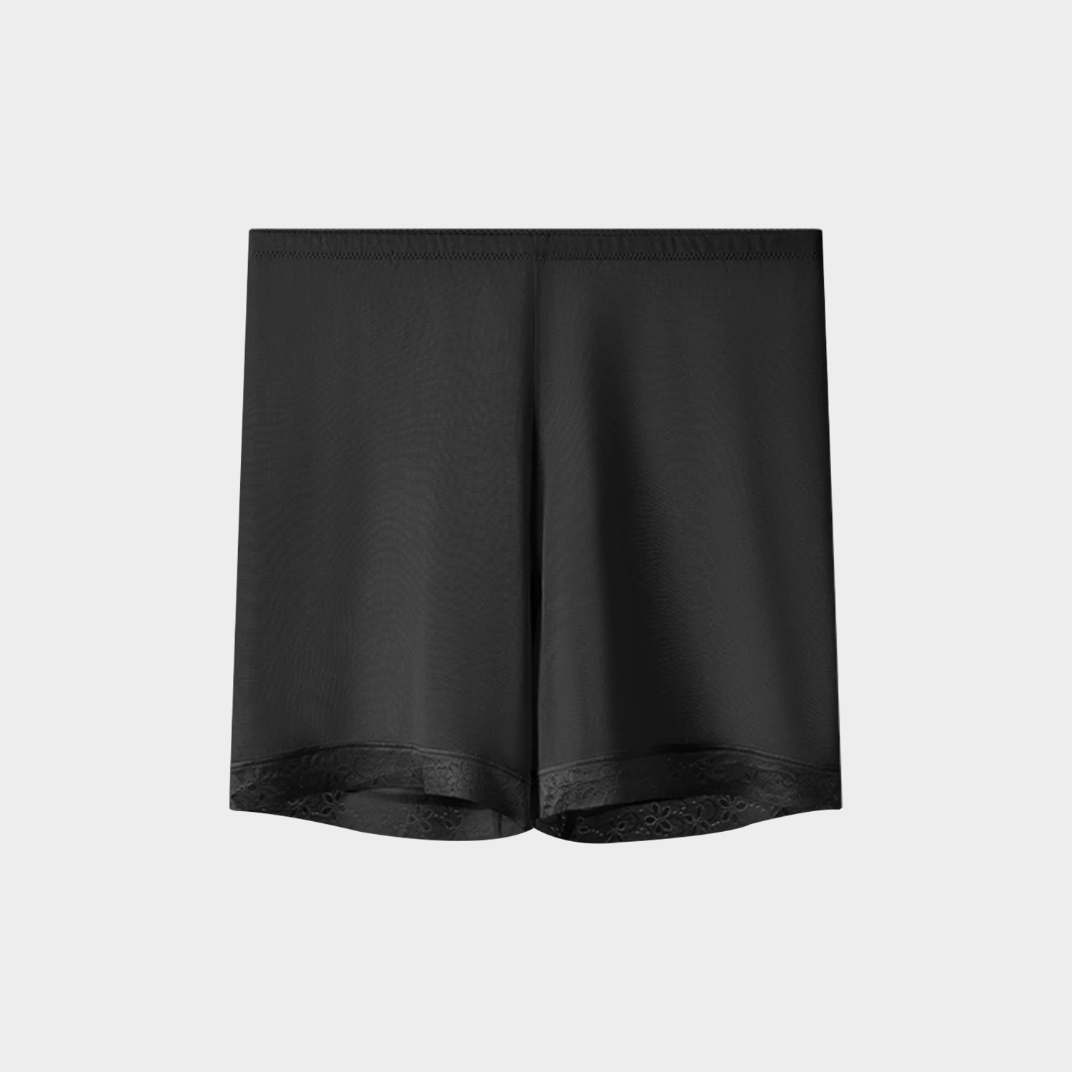 100% Silk Lace Boy Shorts Panties Mid Waist REAL SILK LIFE