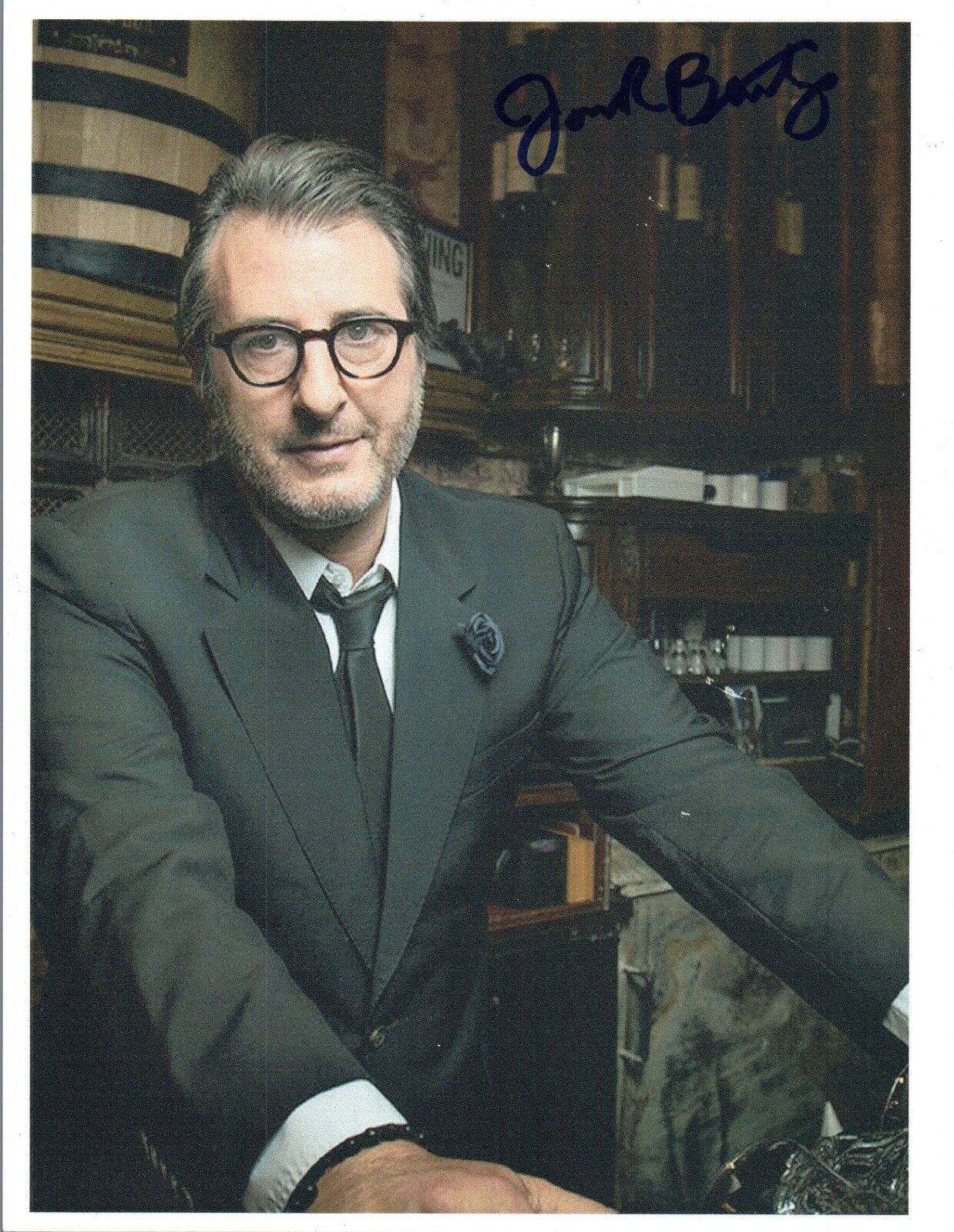 Jon Robin Baitz Signed Autographed 8x10 Photo Poster painting Playwright & Screenwriter COA VD