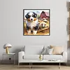 Sheepdog And Lamb-11CT Stamped Cross Stitch 40*40cm/15.75*15.75in
