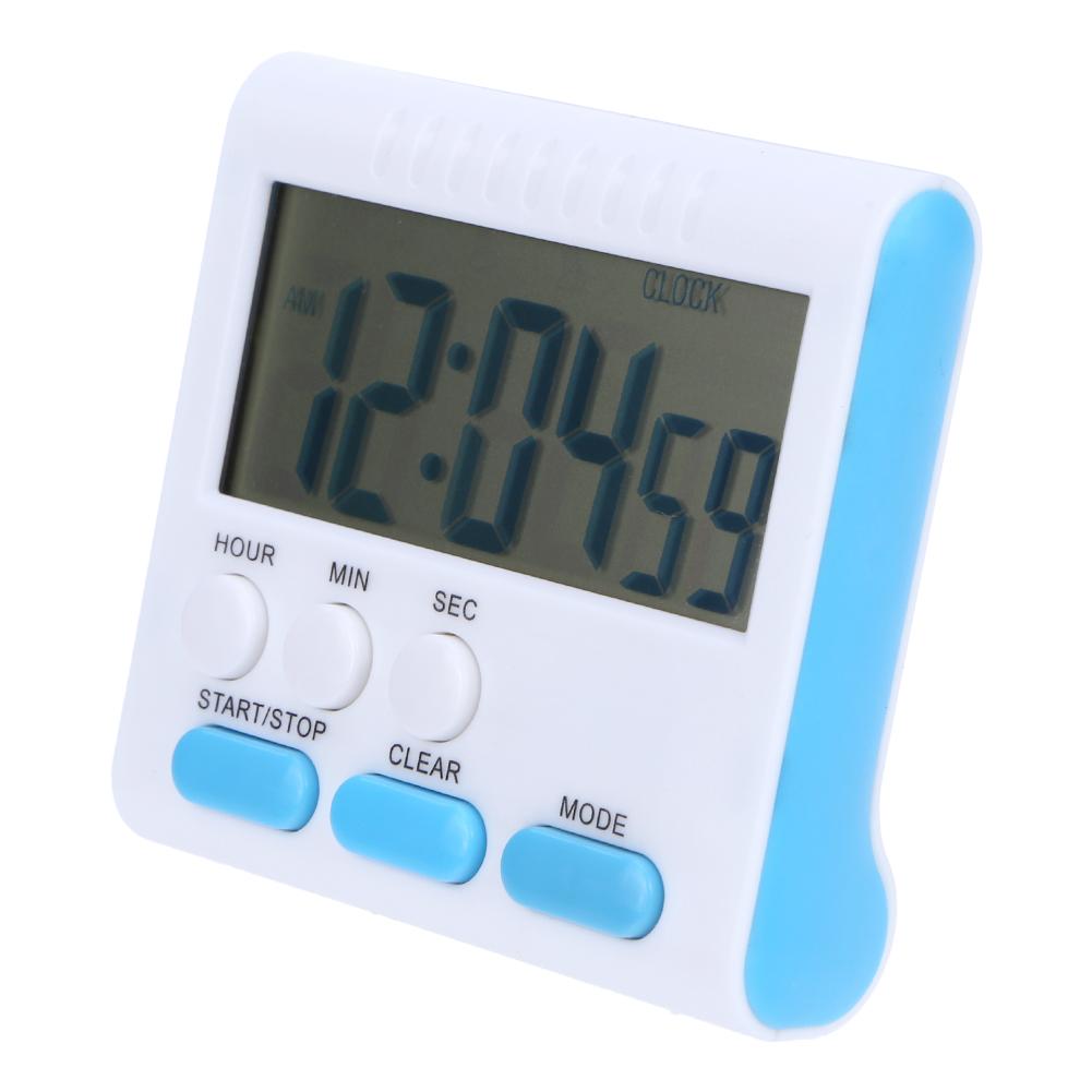 

Multi-function Electric LCD Digital Kitchen Timer Alarm Count Up Down Clock, Blue, 501 Original