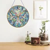 (US Local)5D DIY Crystal Diamond Painting Handmade Butterfly Clock Kit
