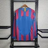 2005/2006 Retro Long Sleeve Barcelona Home Champions League Final Football Shirt 1:1 Thai Quality